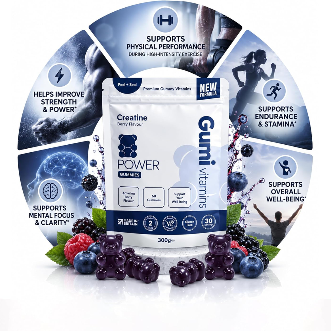 Gumi Vitamins POWER - Creatine Gummies 300g Berry