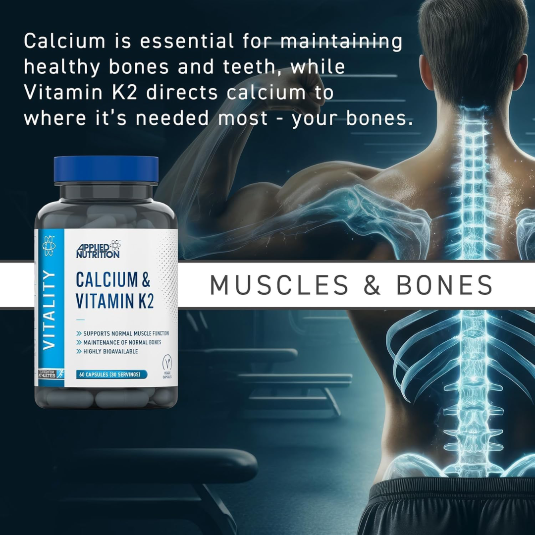 Applied Nutrition VITALITY - Calcium + K2 60 Caps