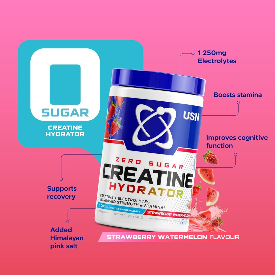 USN Creatine Hydrator 330g Strawberry Watermelon