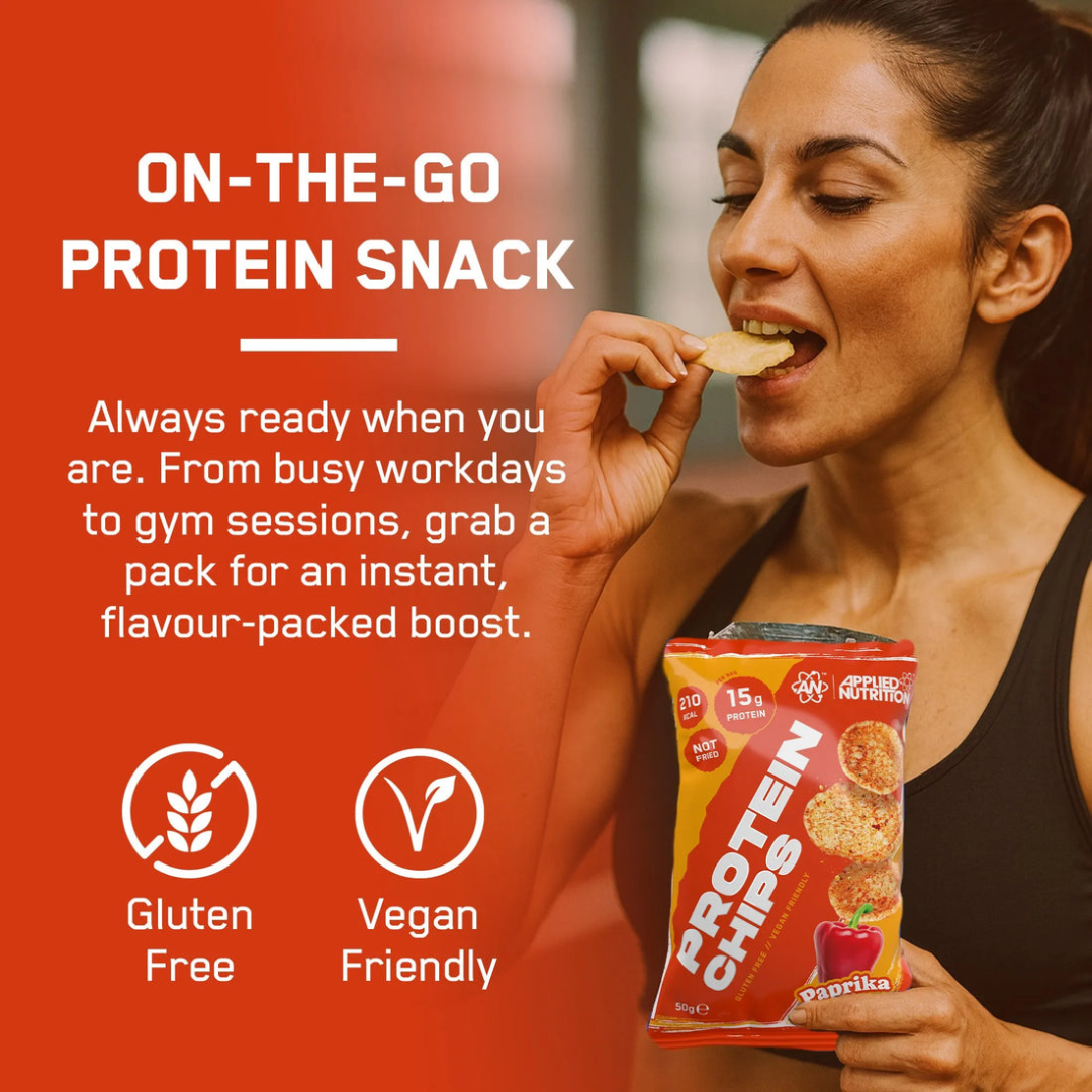 Applied Nutrition Protein Chips 7x50g Paprika