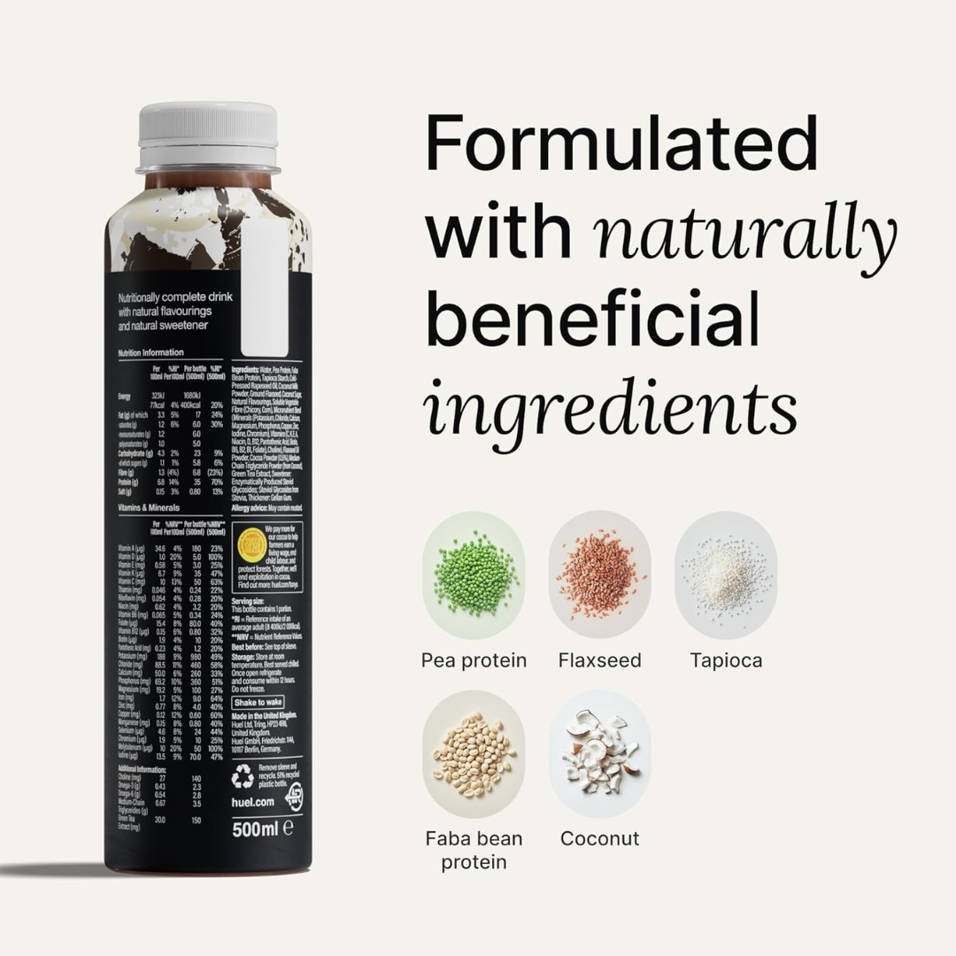 Huel Ready-to Drink Black Edition 8x500ml - Cookies & Cream