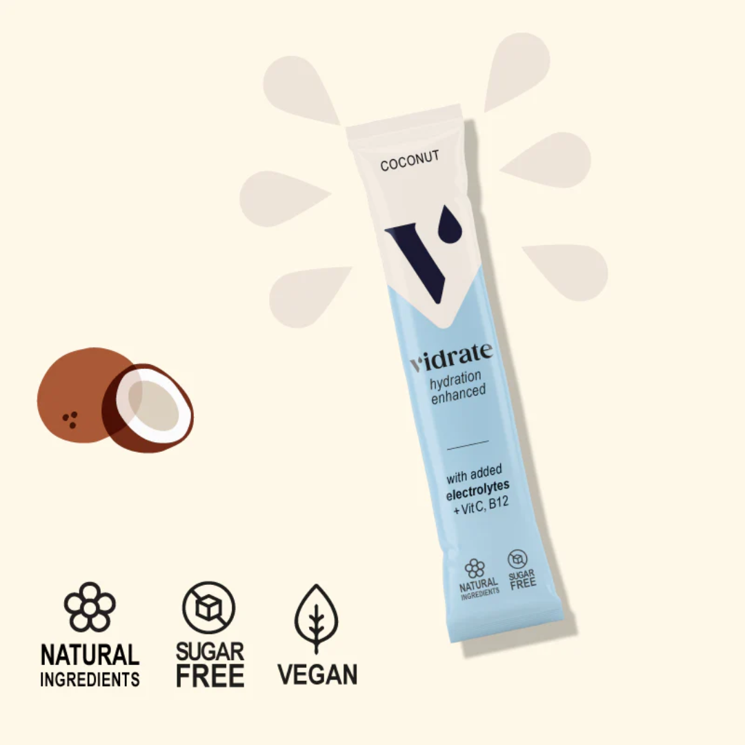 Vidrate Hydration Powder 10x3g Coconut