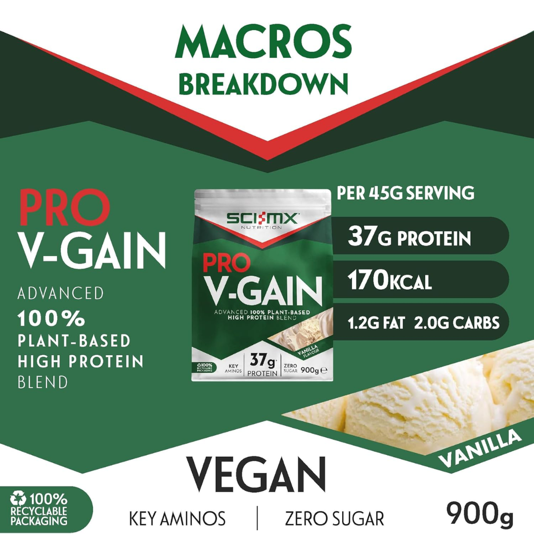 Sci-MX V-Gain 900g Salted Caramel