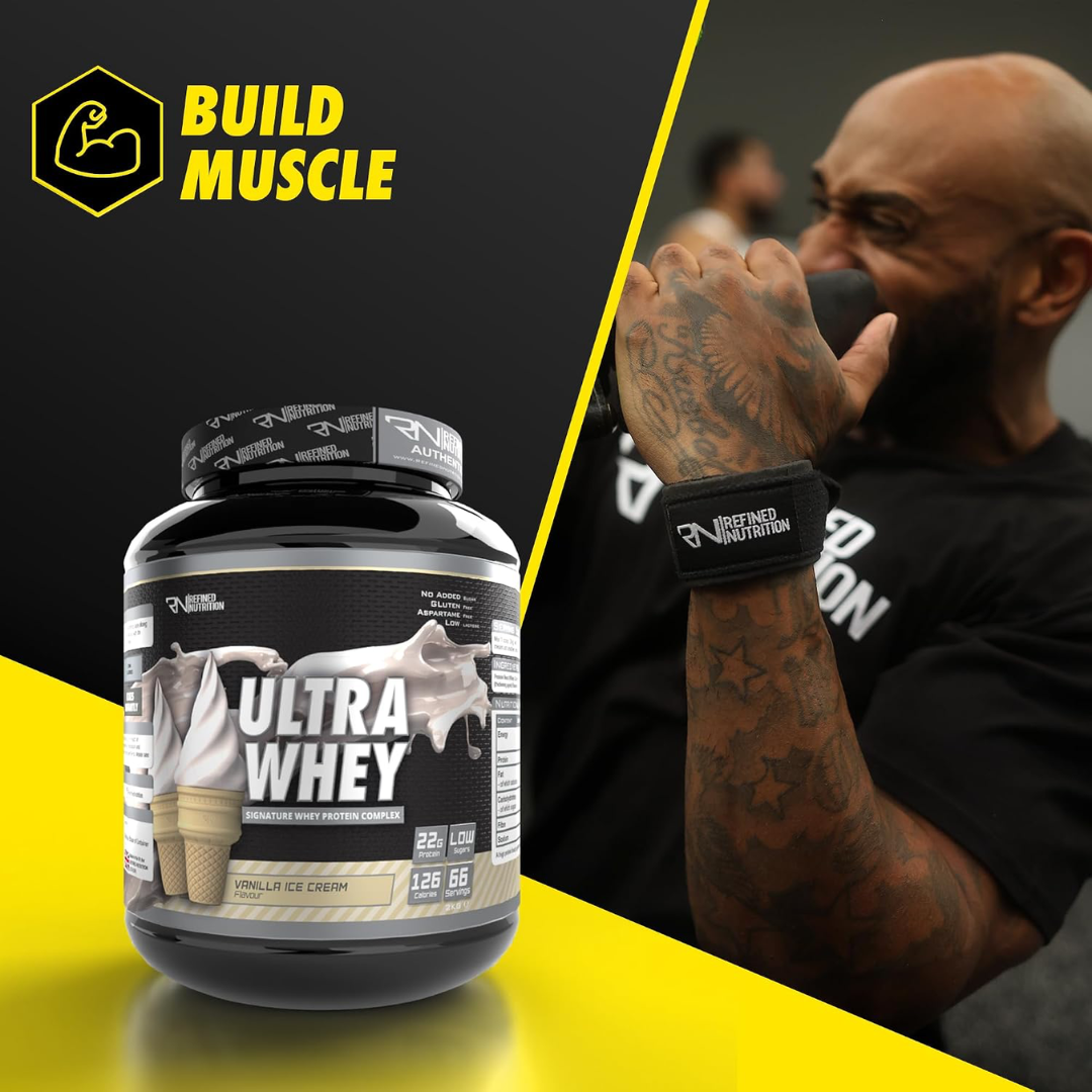 Refined Nutrition Ultra Whey 2kg Strawberry Banana