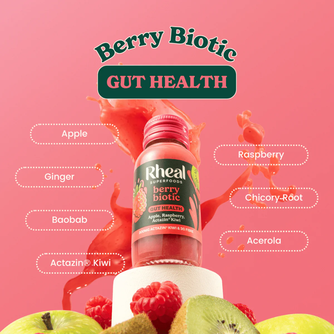Rheal Superfood Berry Biotic Gut Health Shot 14x60ml