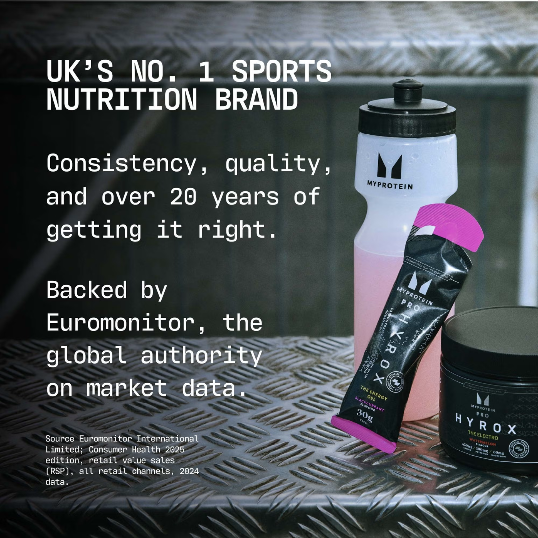 MyProtein THE Pre Workout Gel (HYROX Edition) 12 x 50g Green Apple
