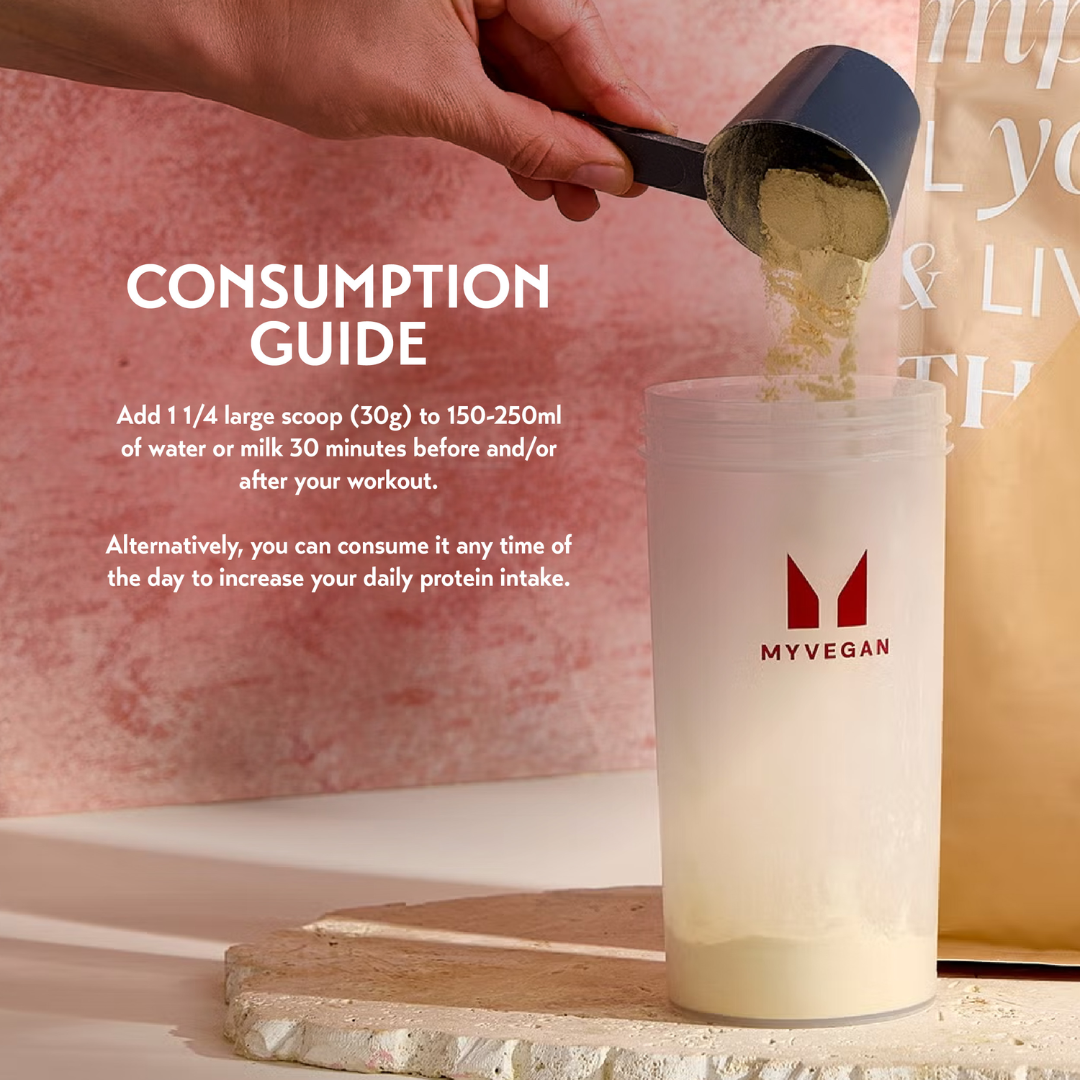 MyProtein MyVegan Impact Soy Protein 1kg Unflavoured