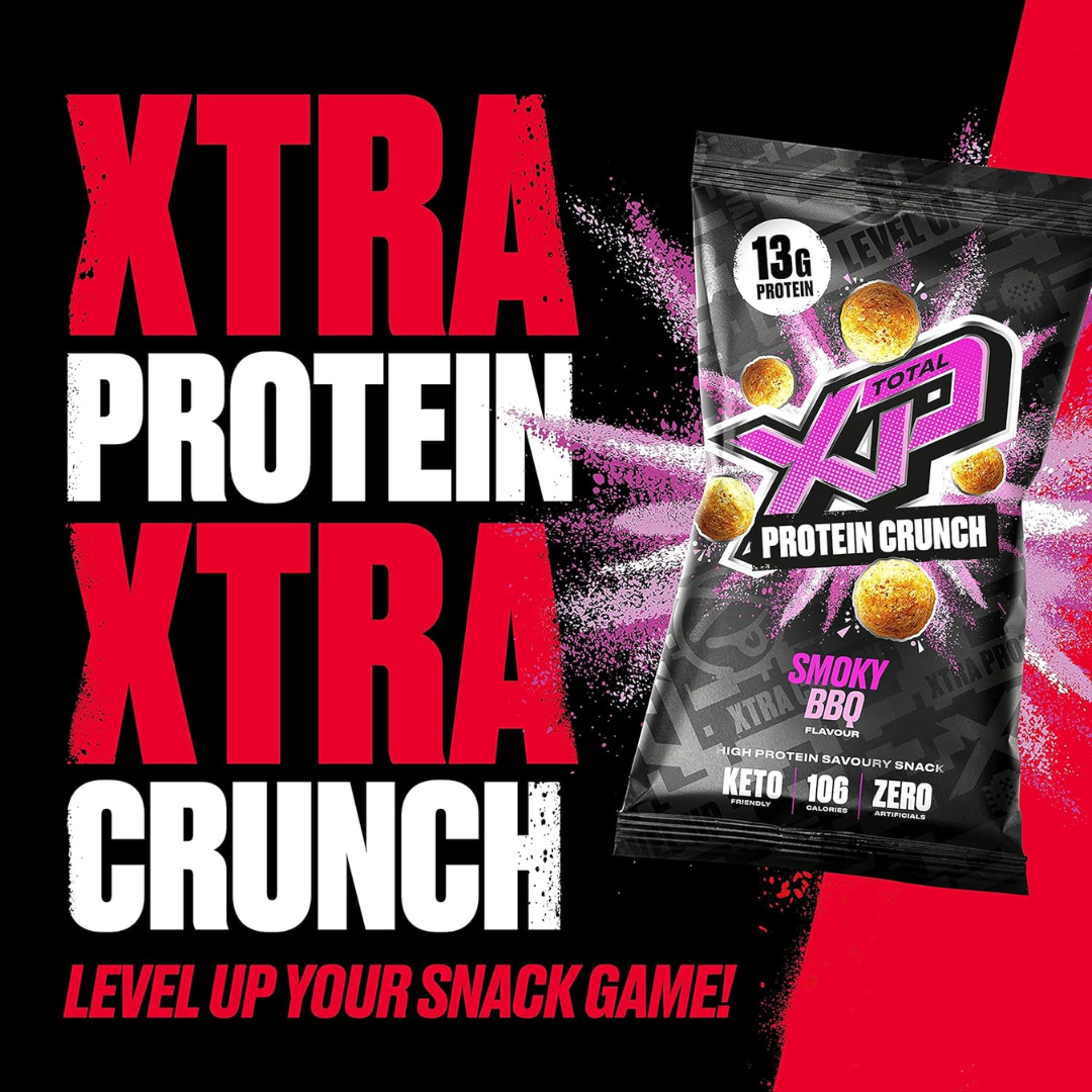 TOTAL XP Protein Crunch 12x26g Smoky BBQ