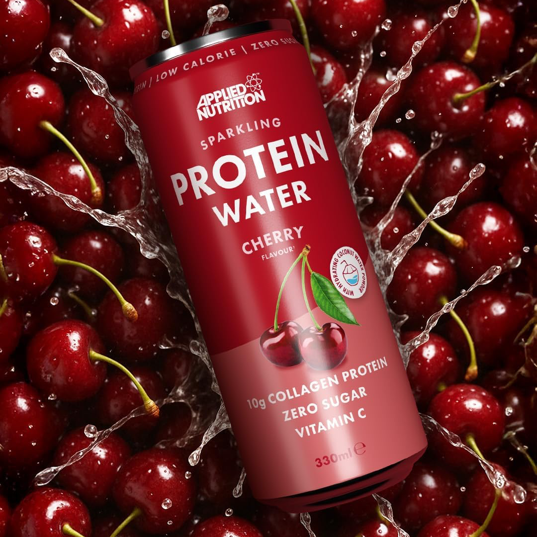 Applied Nutrition Sparkling Protein Water 12x330ml Cherry