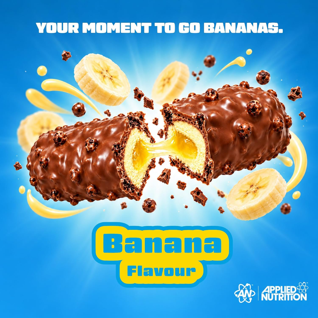 Applied Nutrition Moment Protein Bar 12x55g Banana