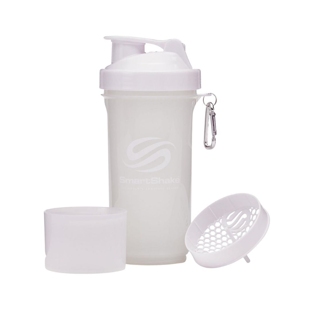 Smartshake Slim Shaker 500ml Pure White