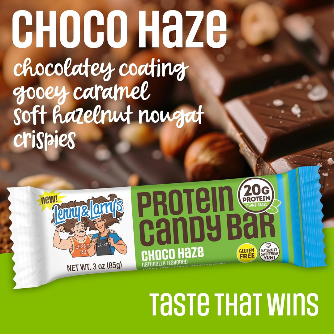 Lenny & Larrys Protein Candy Bar 12x85g Choco Haze