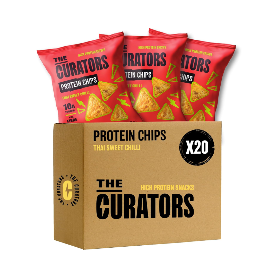 The Curators Protein Chips 20x35g Thai Sweet Chilli