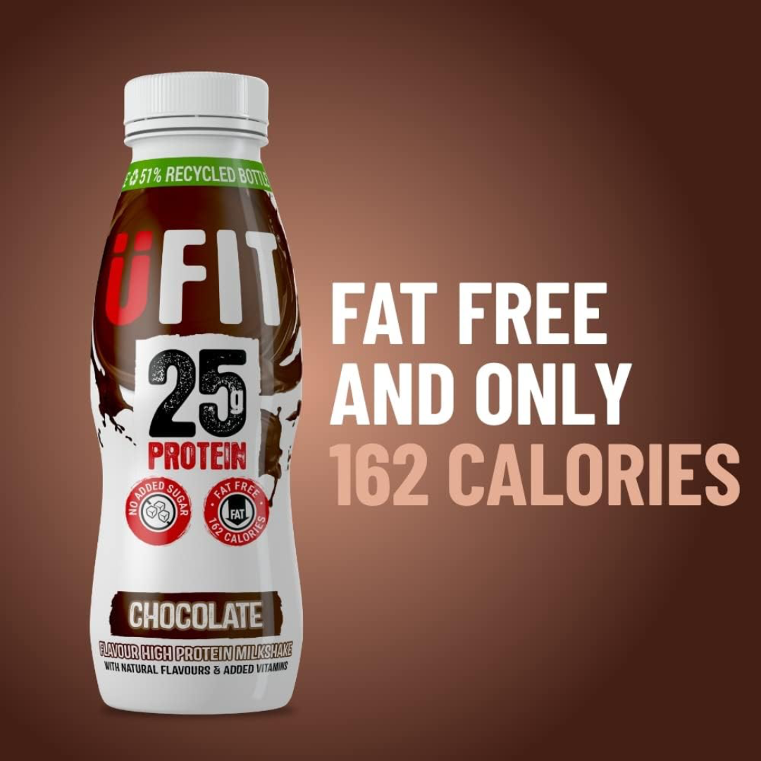 UFIT Protein RTD 10x330ml Chocolate