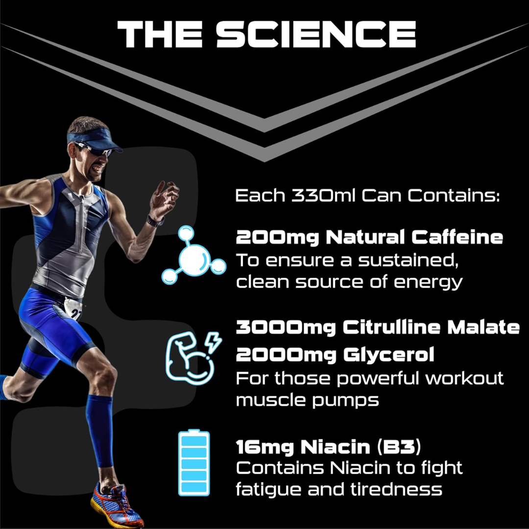 SCI-MX X-PLODE Pre-Workout Energy Drink 12x330ml Atomic Passion