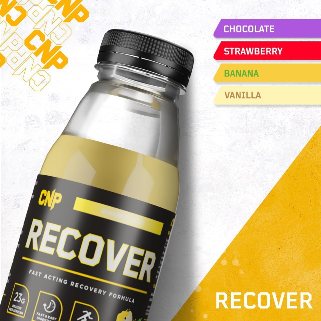 CNP Recover Shake and Take 24x80g Bottles Vanilla
