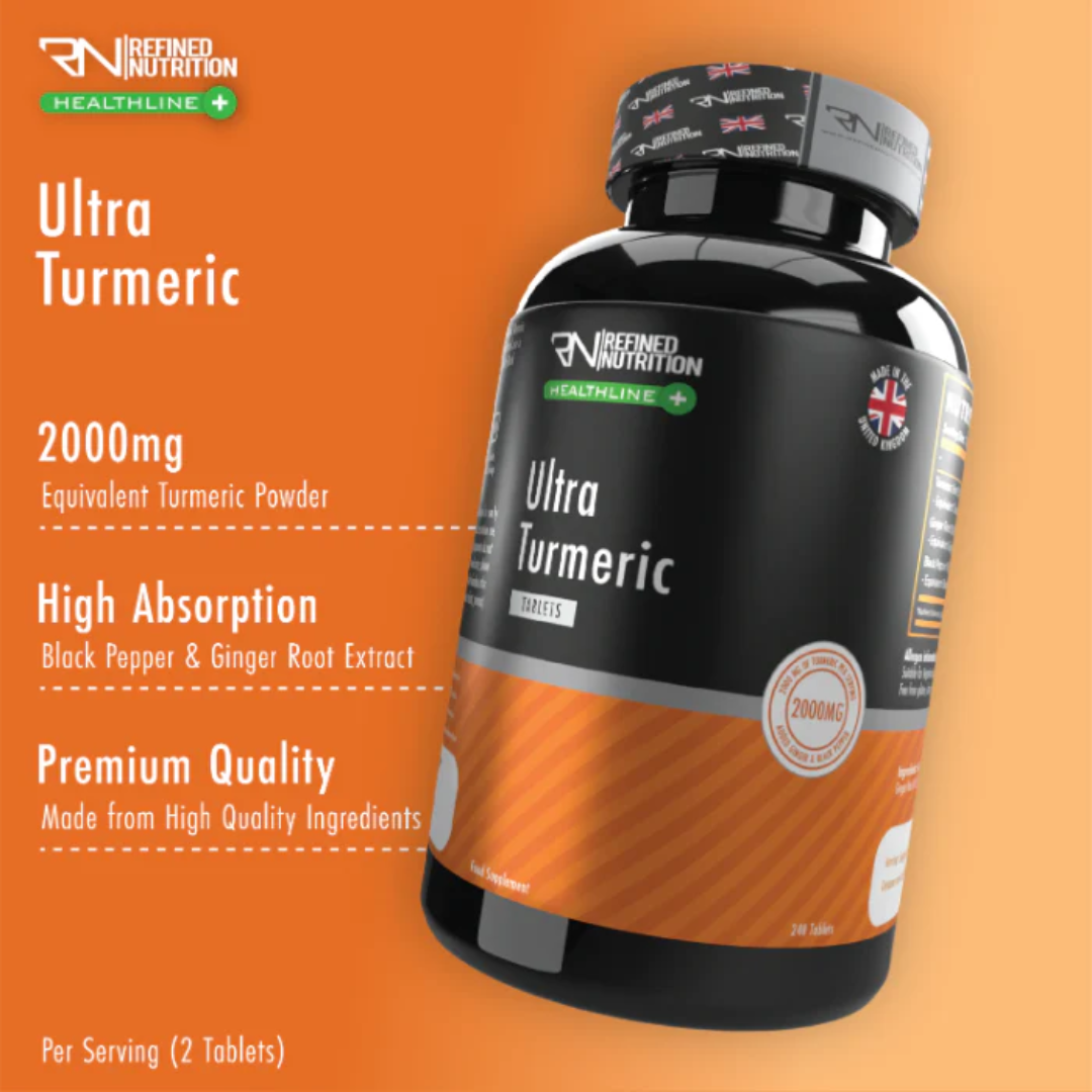 Refined Nutrition Ultra Turmeric 240 Tabs