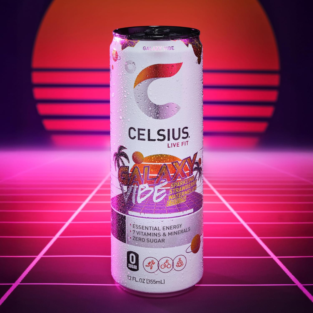 Celsius Energy Drink 12x355ml Strawberry Watermelon