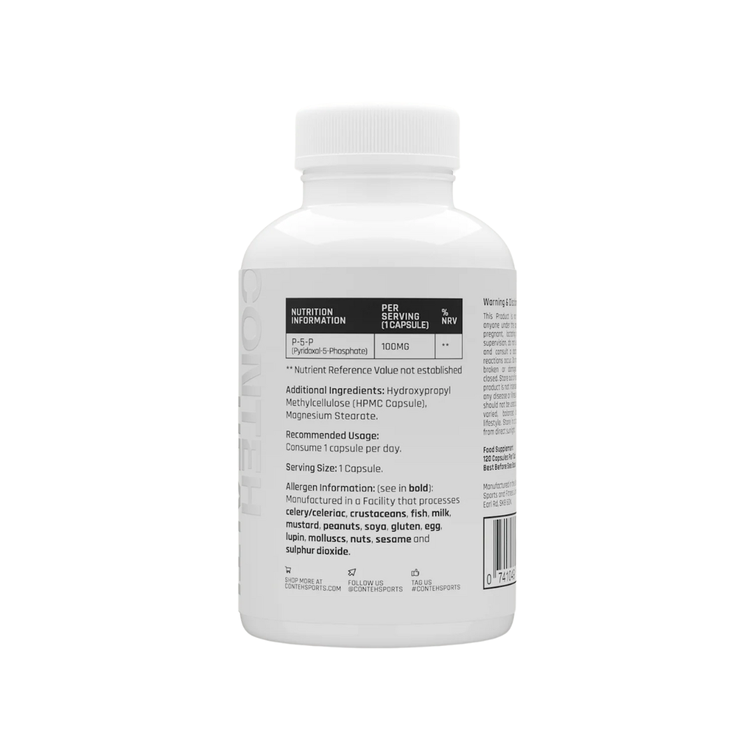 Conteh Sports Pyridoxal-5-Phosphate P-5-P 120 Capsules