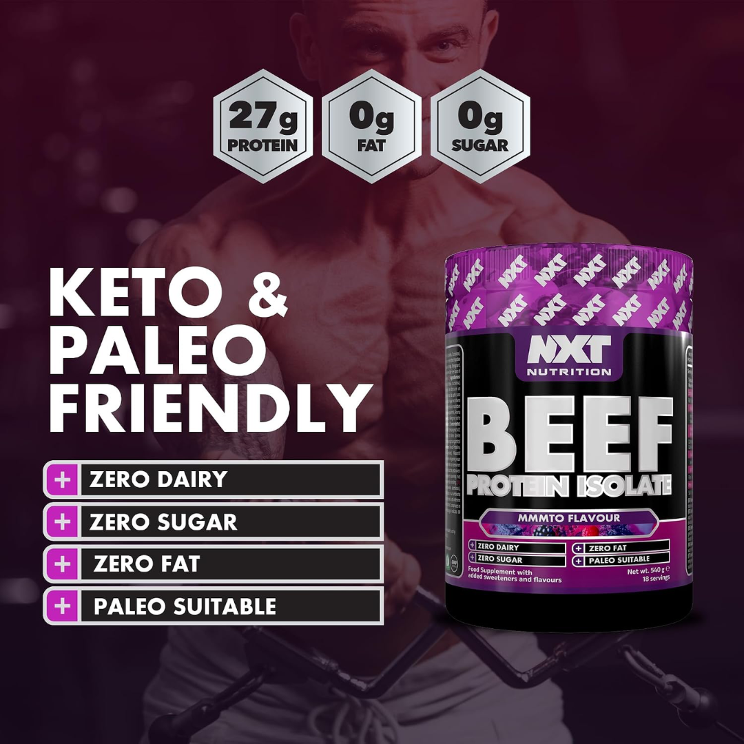 NXT Nutrition Beef Protein Isolate 540g Mmmto