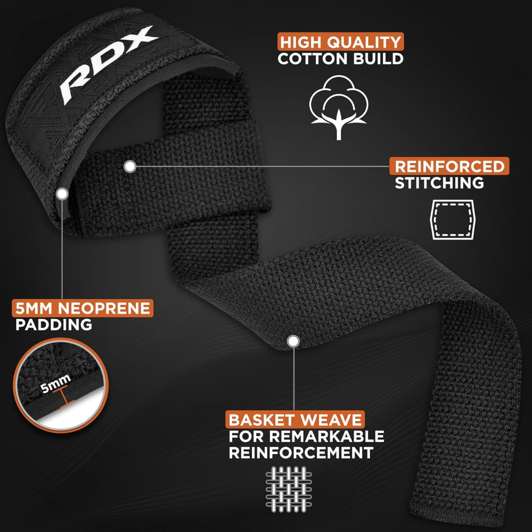 RDX Gym Single Strap Plus Black