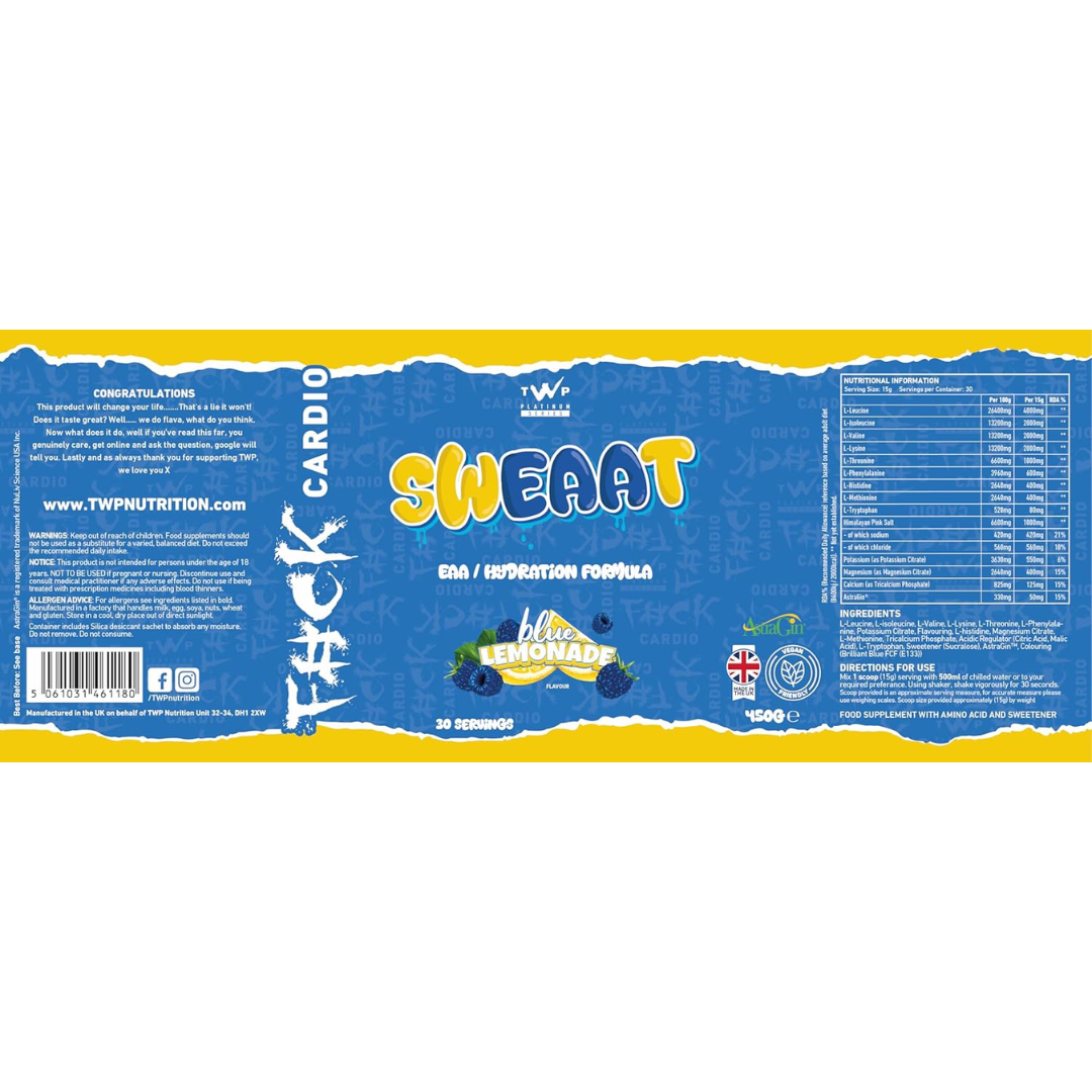 TWP SWEAAT 450g Blue Lemonade