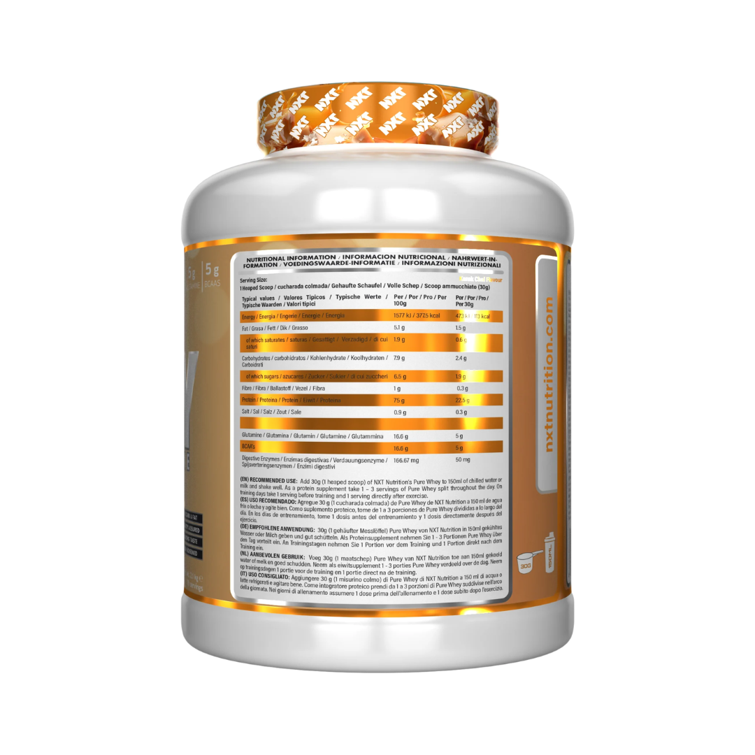 NXT Nutrition Pure Whey Deluxe 2.1kg Karak Chai