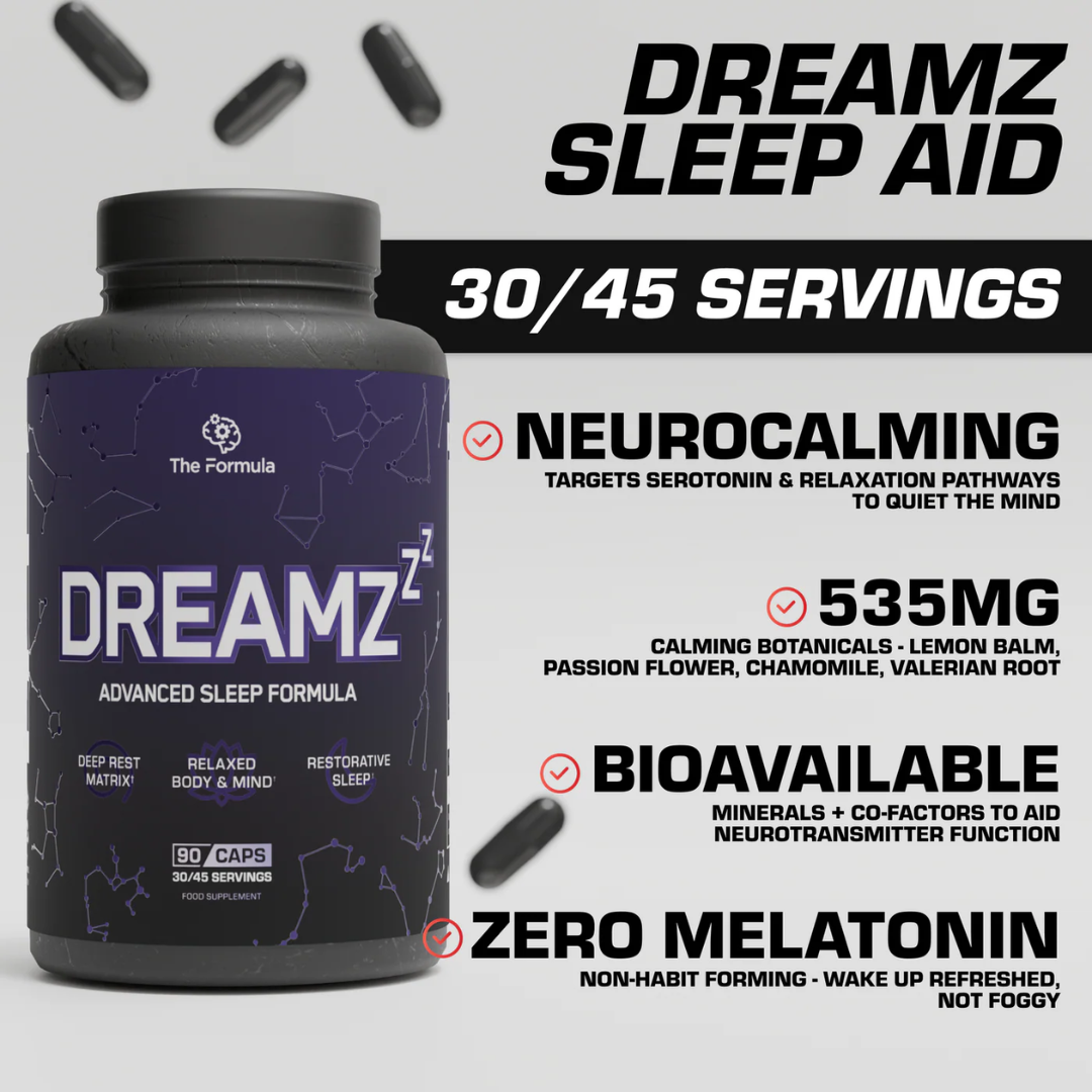The Formula DREAMZ Sleep Aid 90 Veg Caps