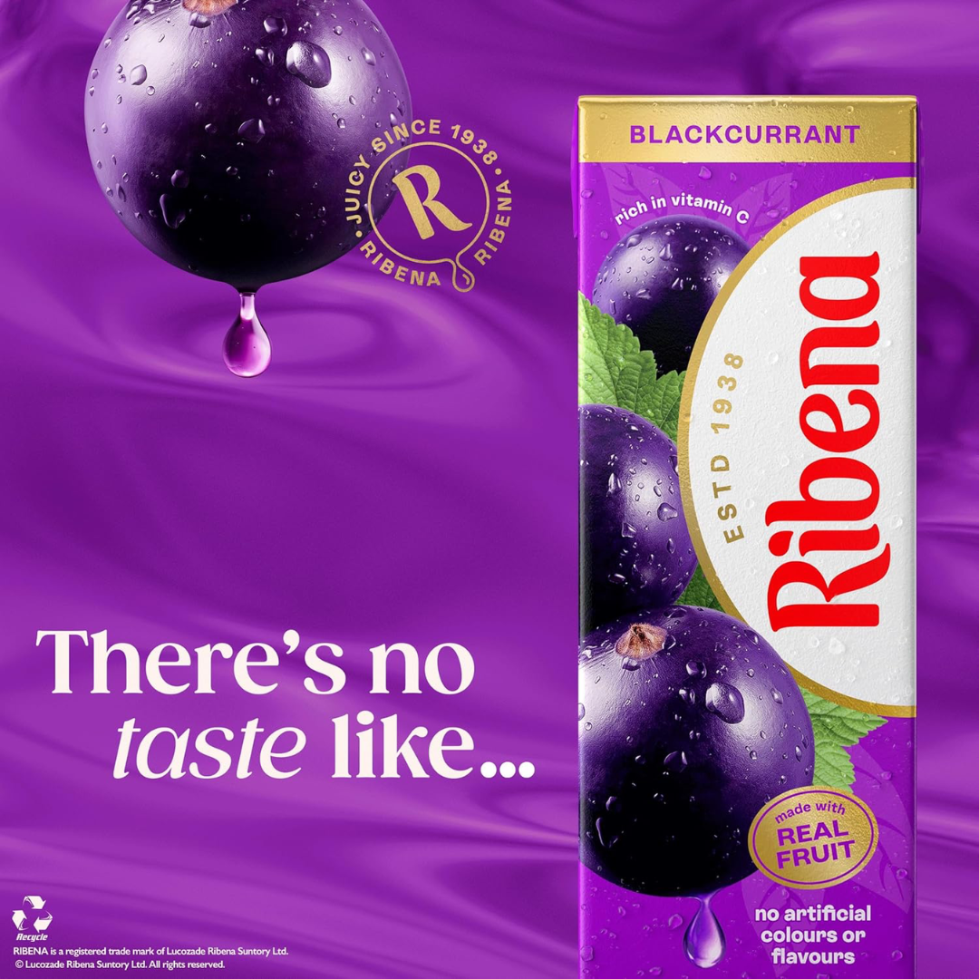 Ribena 24x250ml Blackcurrant
