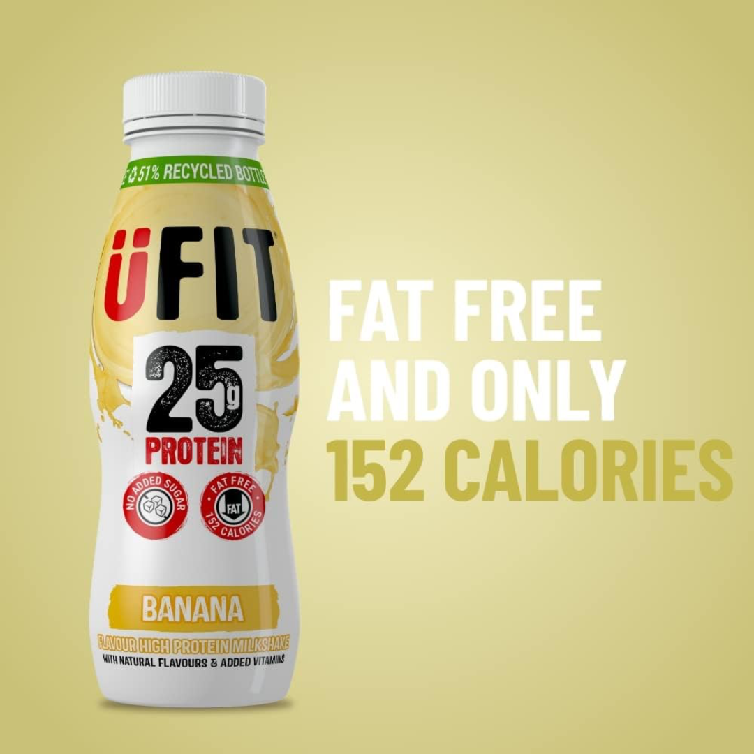 UFIT Protein RTD 10x330ml Banana