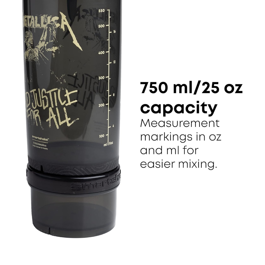 SmartShake Revive Shaker 750ml Metallica