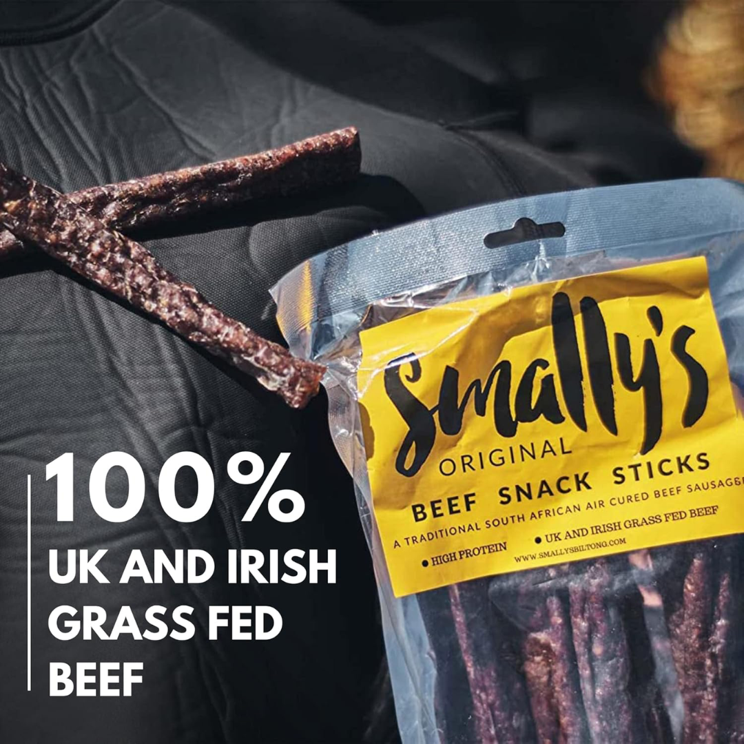 Smally's Beef Snack Sticks 15x40g Original