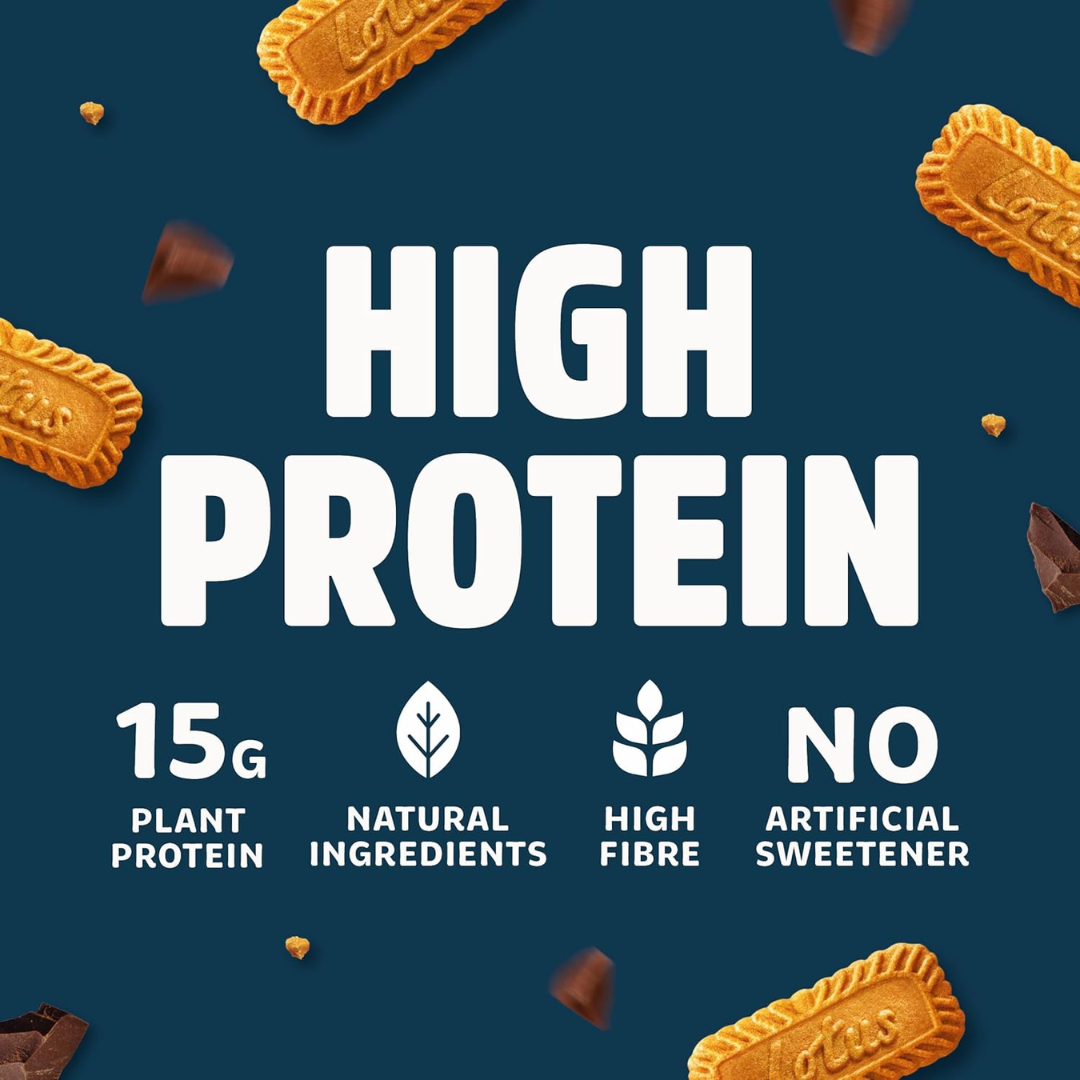 Trek High Protein Low Sugar 12x55g Biscoff