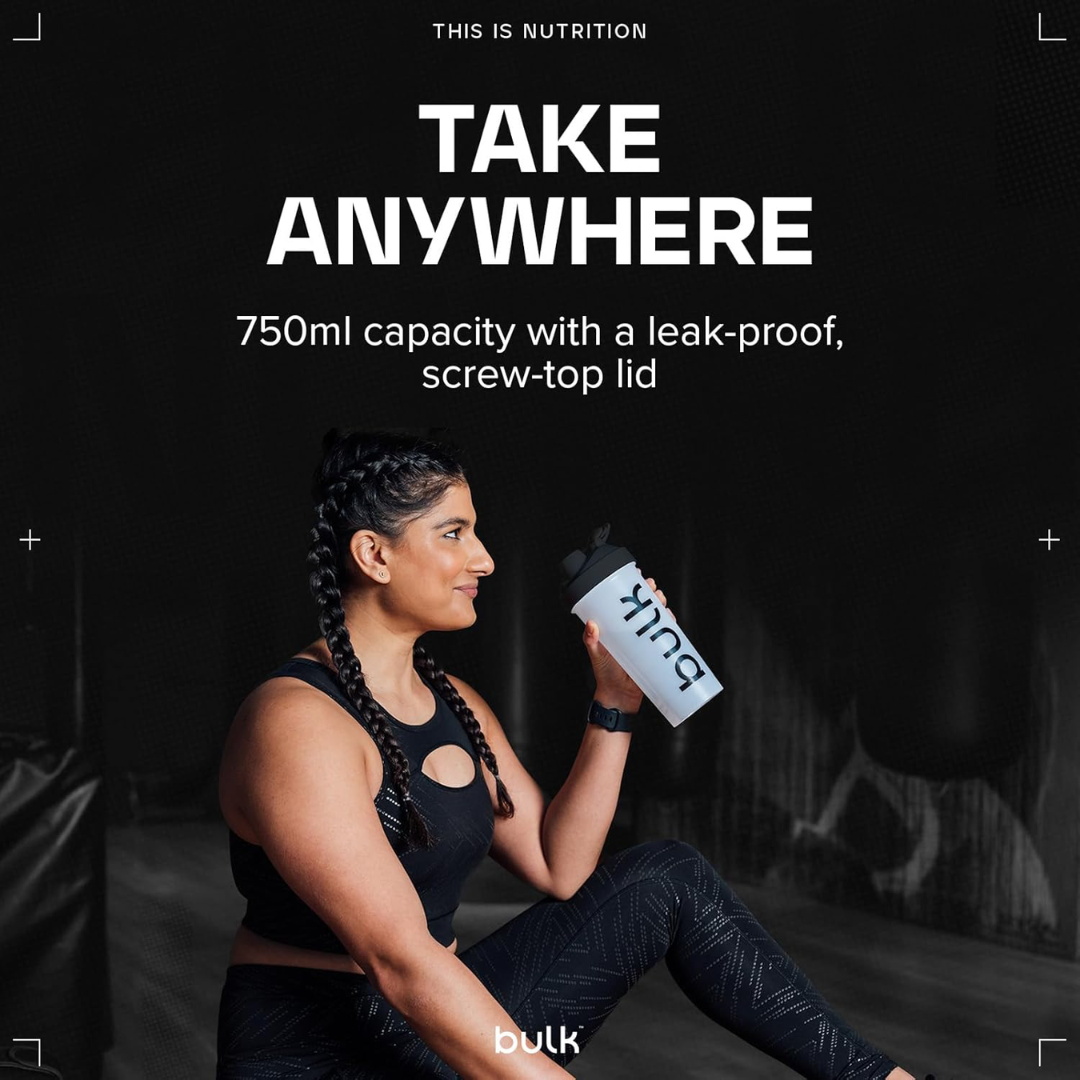 Bulk Iconic Shaker Bottle 750ml Ice White