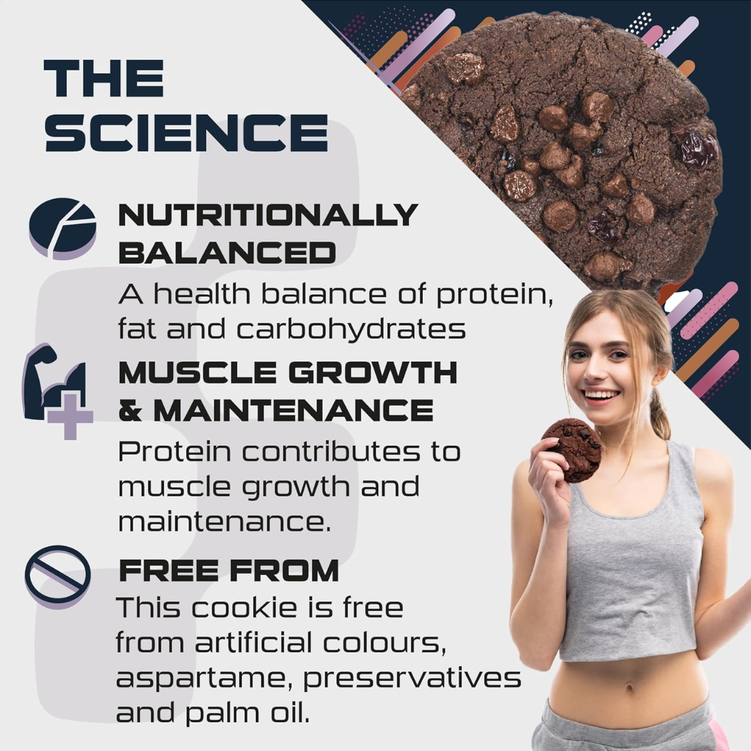 Sci-MX Cookie 12x75g Double Chocolate