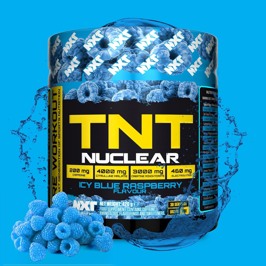 NXT Nutrition TNT Nuclear 420g Icy Blue Razz