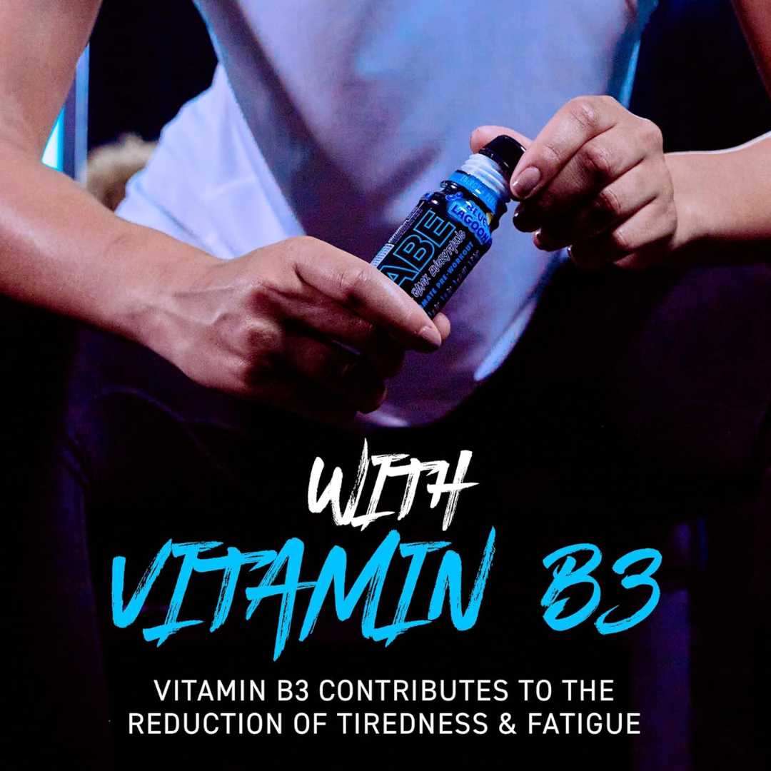 Applied Nutrition ABE (All Black Everything) Shots 60ml Blue Lagoon