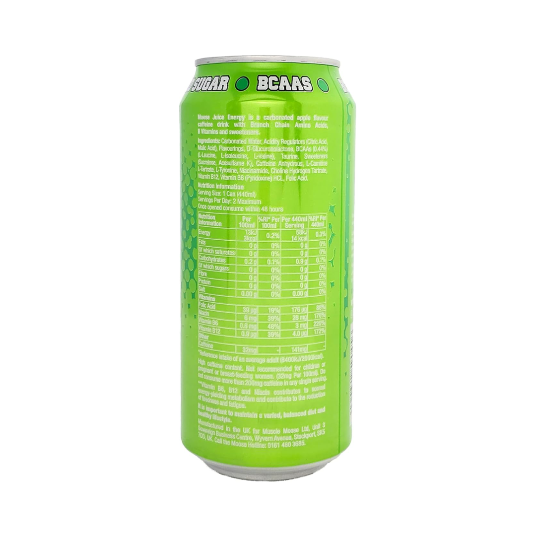 Muscle Moose Moose Juice 12x440ml Apple