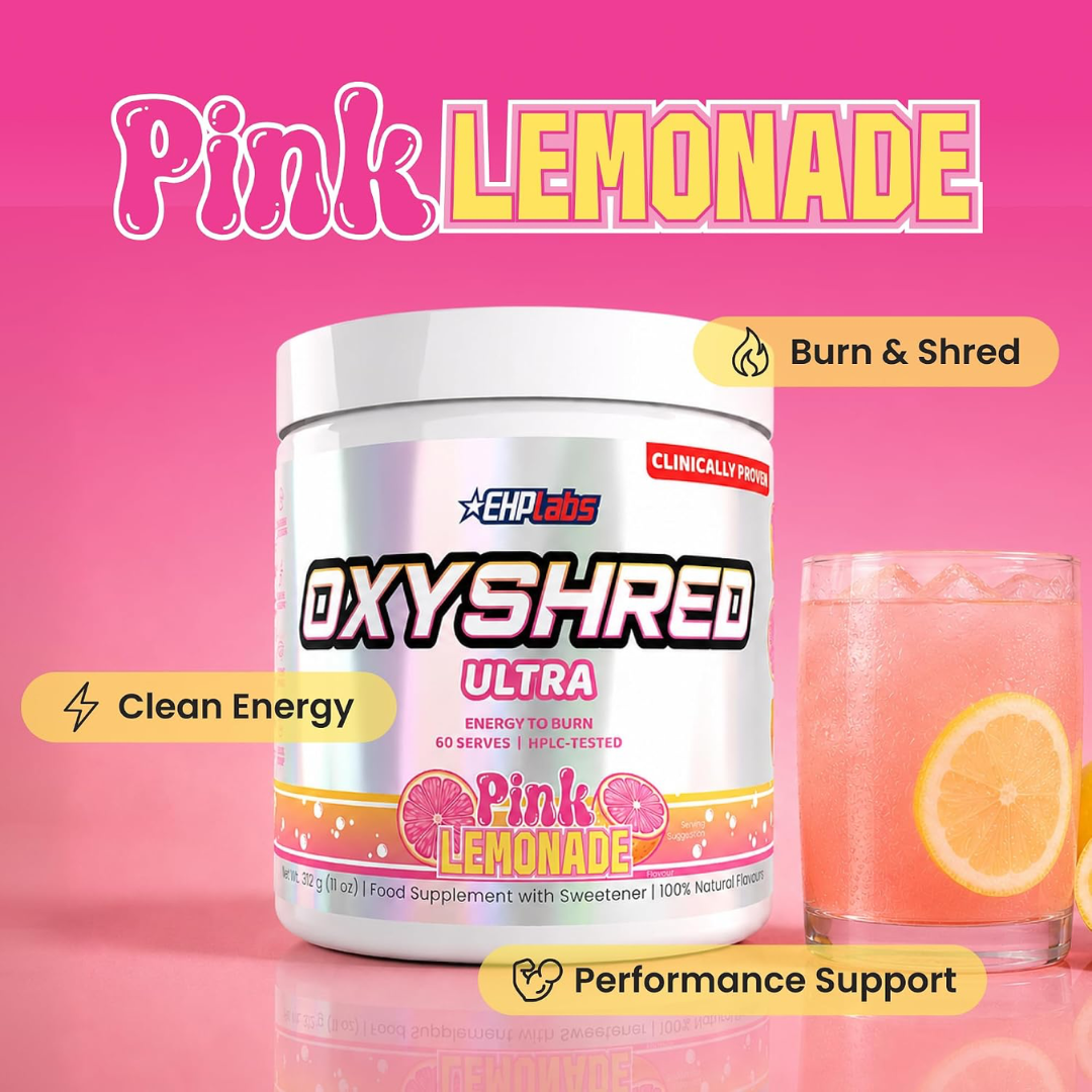 EHP Labs OxyShred Ultra Concentration 60 Servings - Pink Lemonade