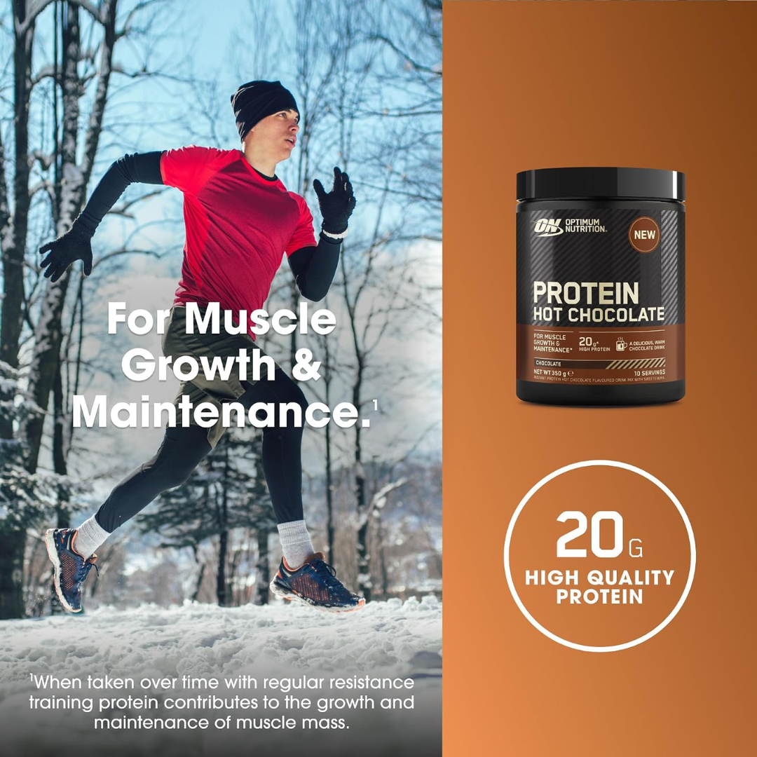 Optimum Nutrition Protein Hot Chocolate 350g Chocolate Hazelnut