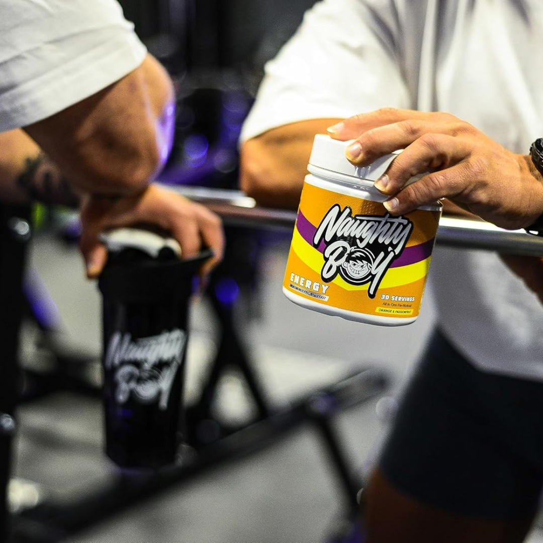 Naughty Boy Energy 390g Orange & Passionfruit