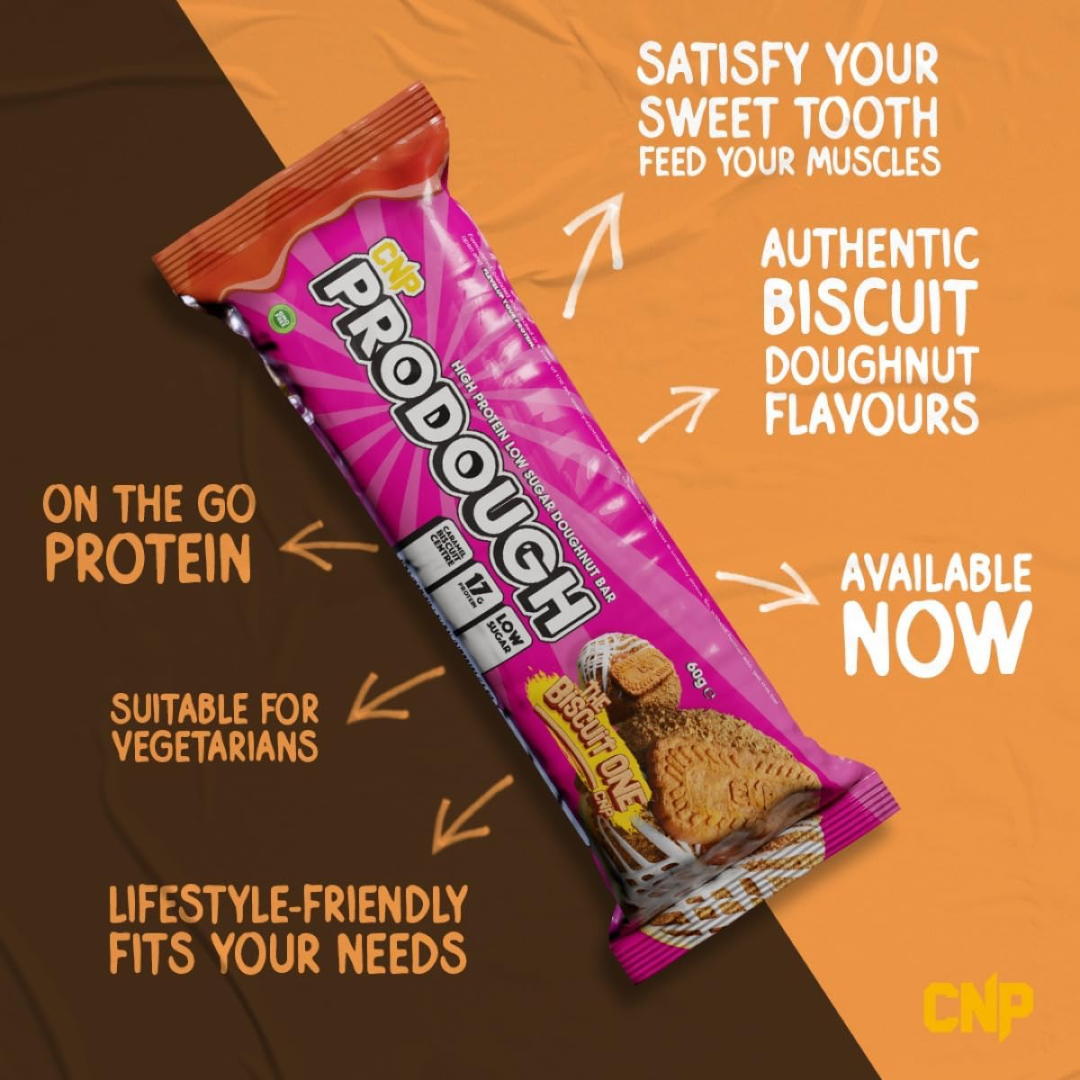 CNP ProDough Bar 12x60g The Glazed One