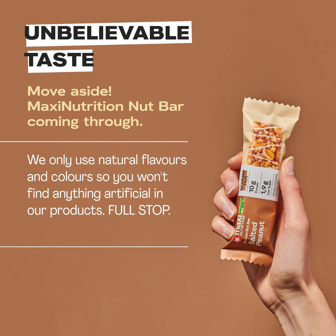 MaxiNutrition Nut Protein Bar 12x46g Salted Peanut