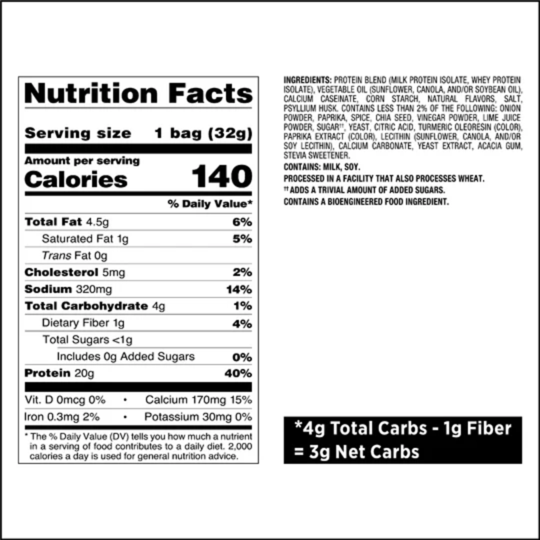 Quest Nutrition Protein Chips 8x32g Chilli Lime