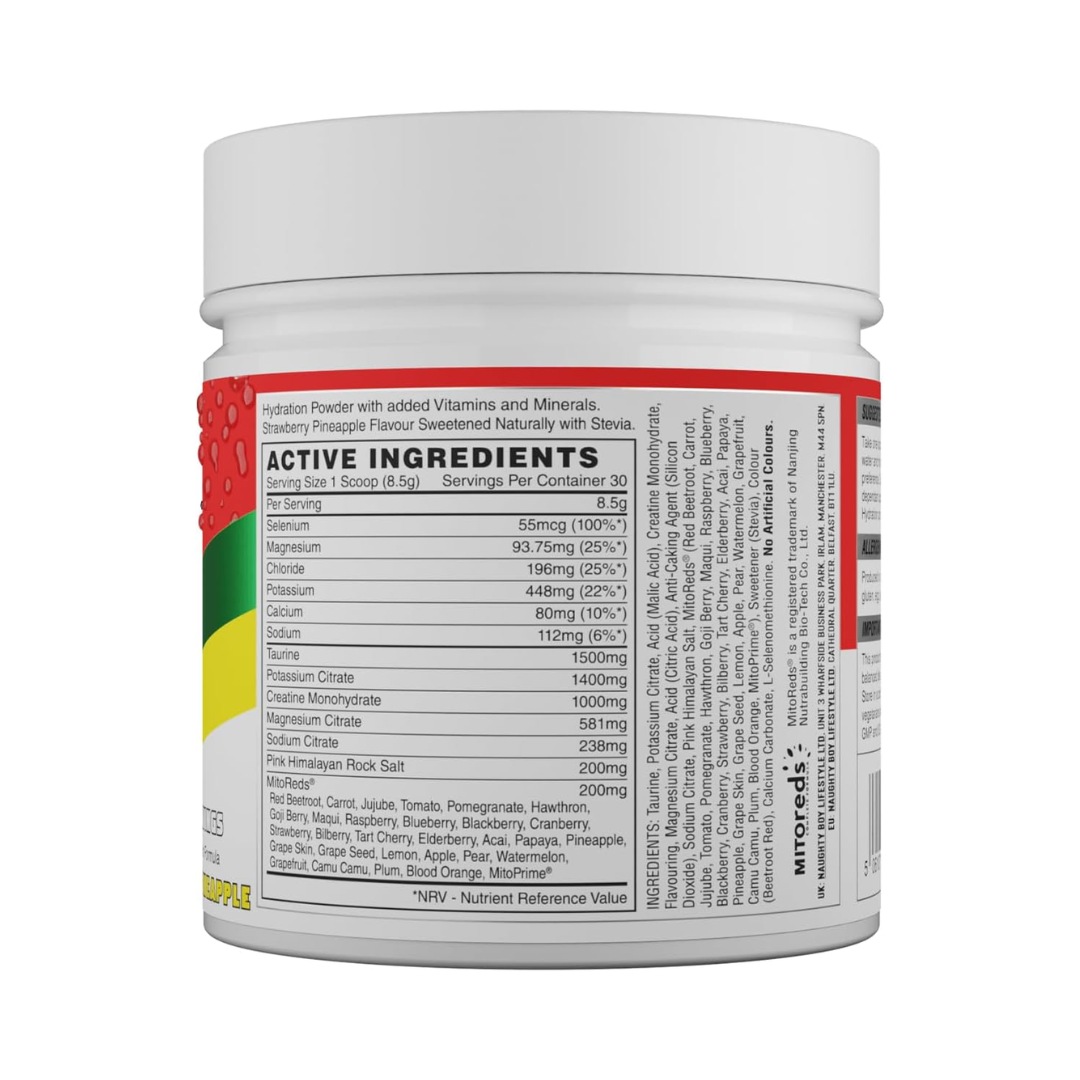 Naughty Boy Hydration 255g Summer Fruits