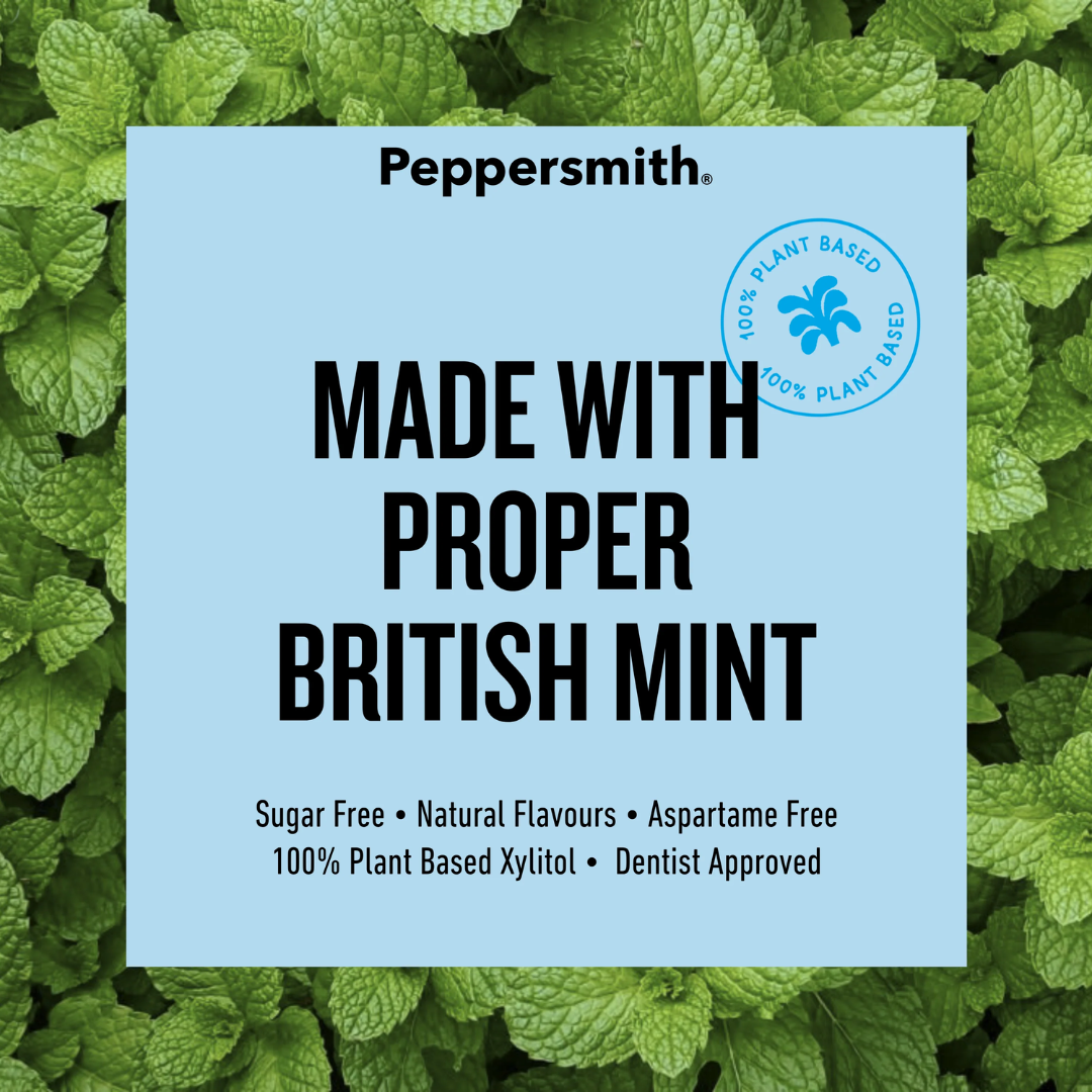 Peppersmith Chewing Gum 12x15g Spearmint