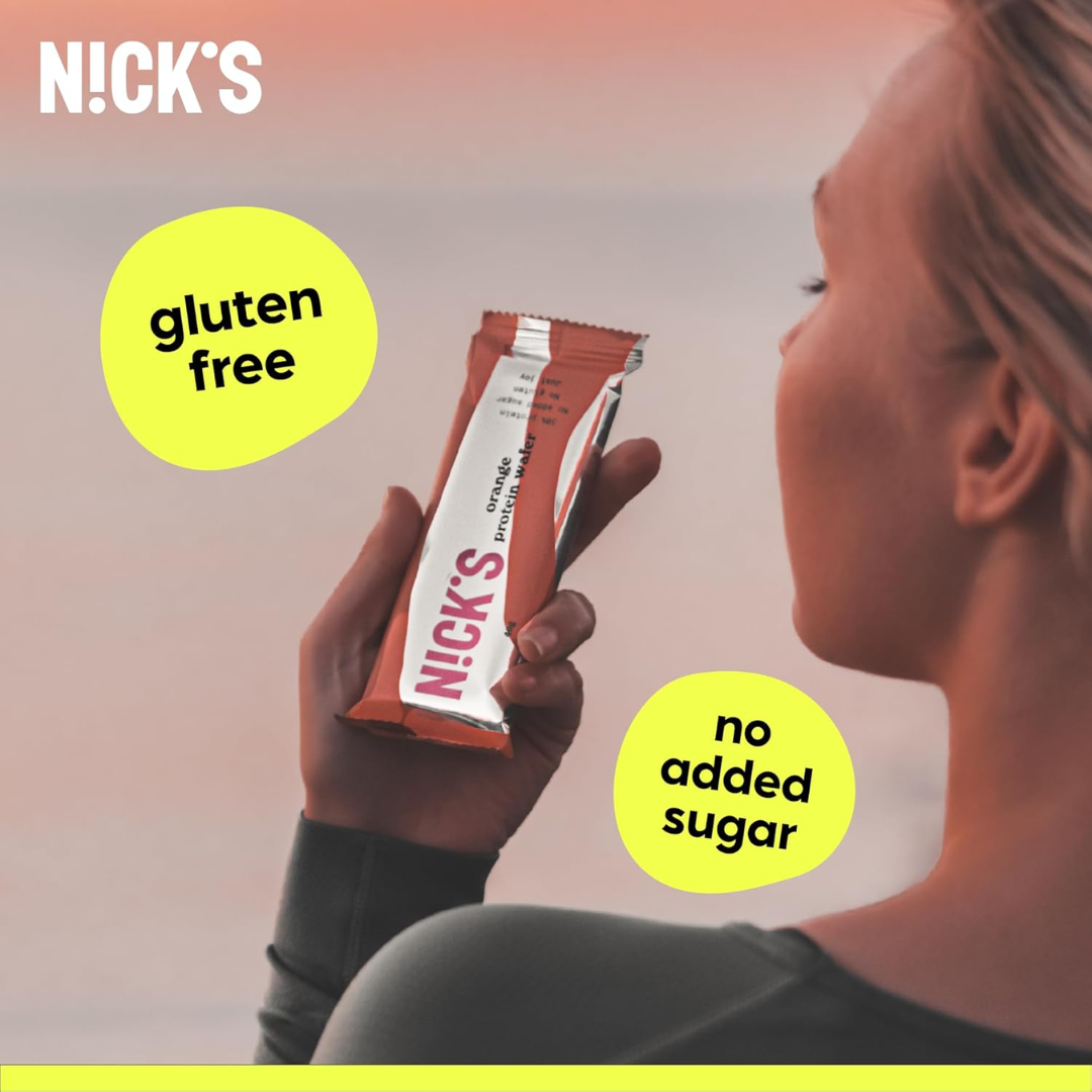 NICK'S Protein Wafer 24x40g Orange