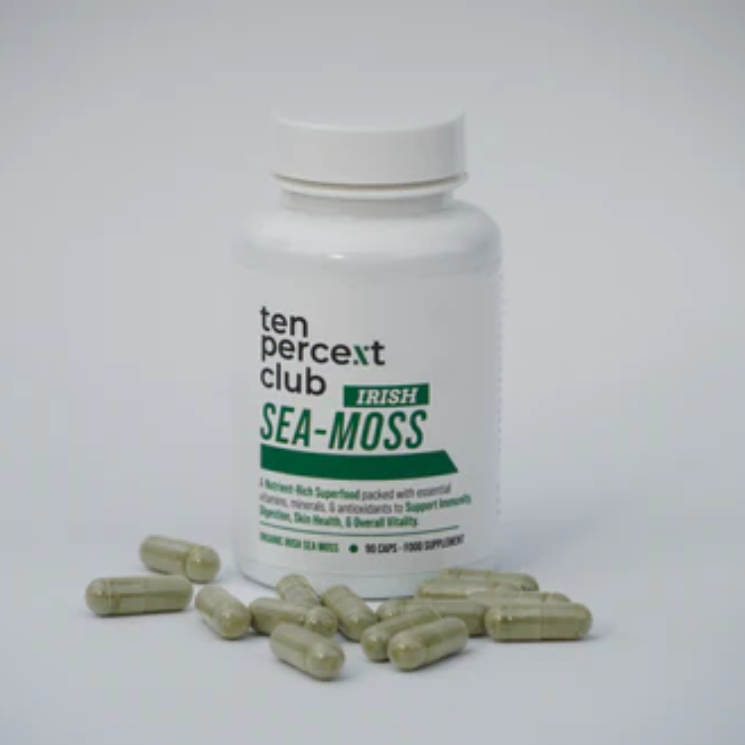 The Ten Percent Club Irish Sea Moss 90 Caps