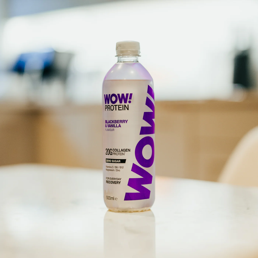 WOW! Protein 12x500ml Blackberry & Vanilla