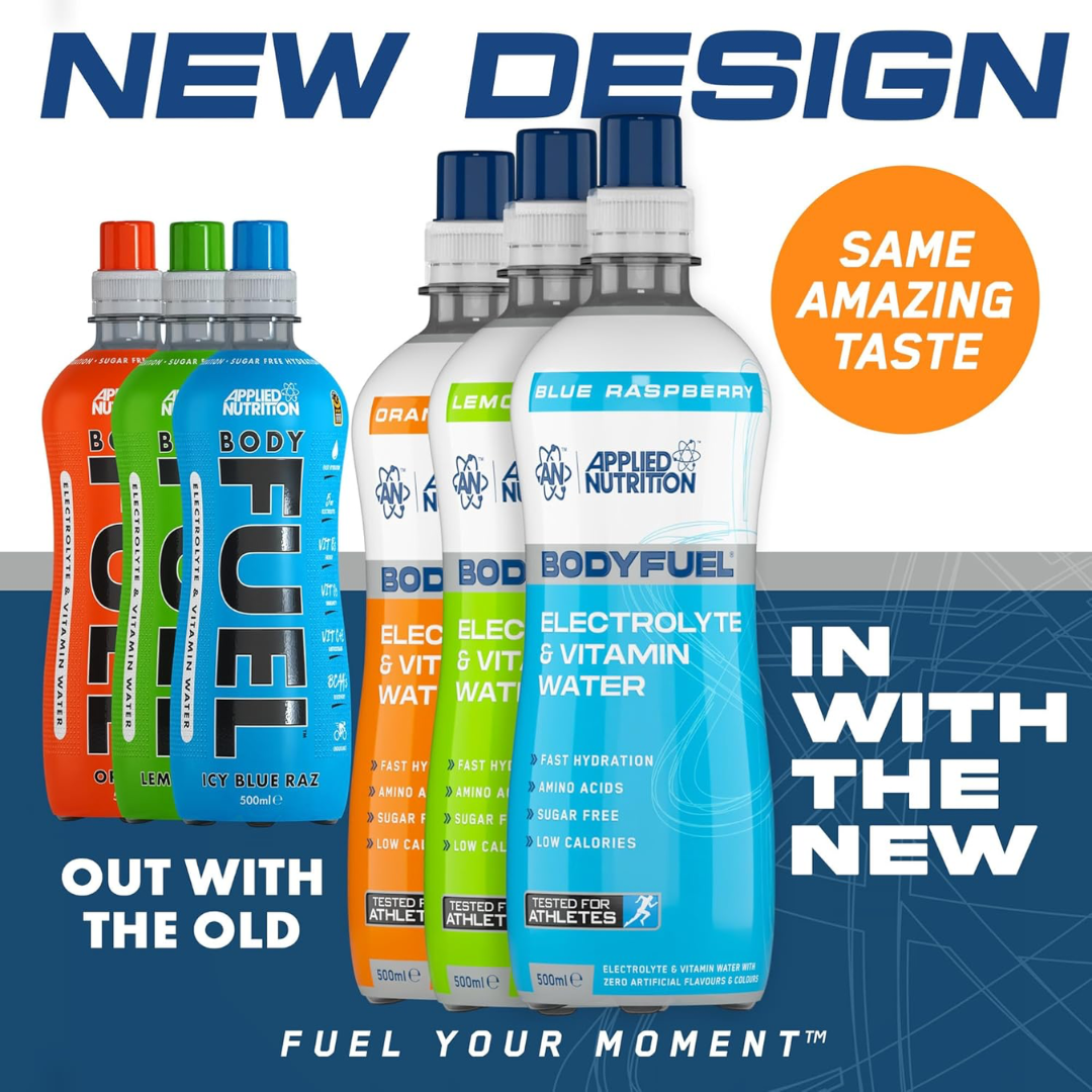 Applied Nutrition Body Fuel Electrolyte Water 12x500ml Tropical